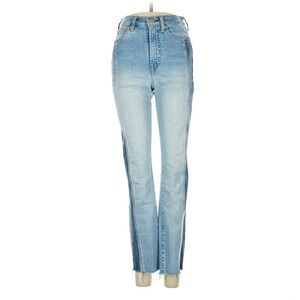 Gap 1969 High Rise Two-Tone Skinny Jeans
